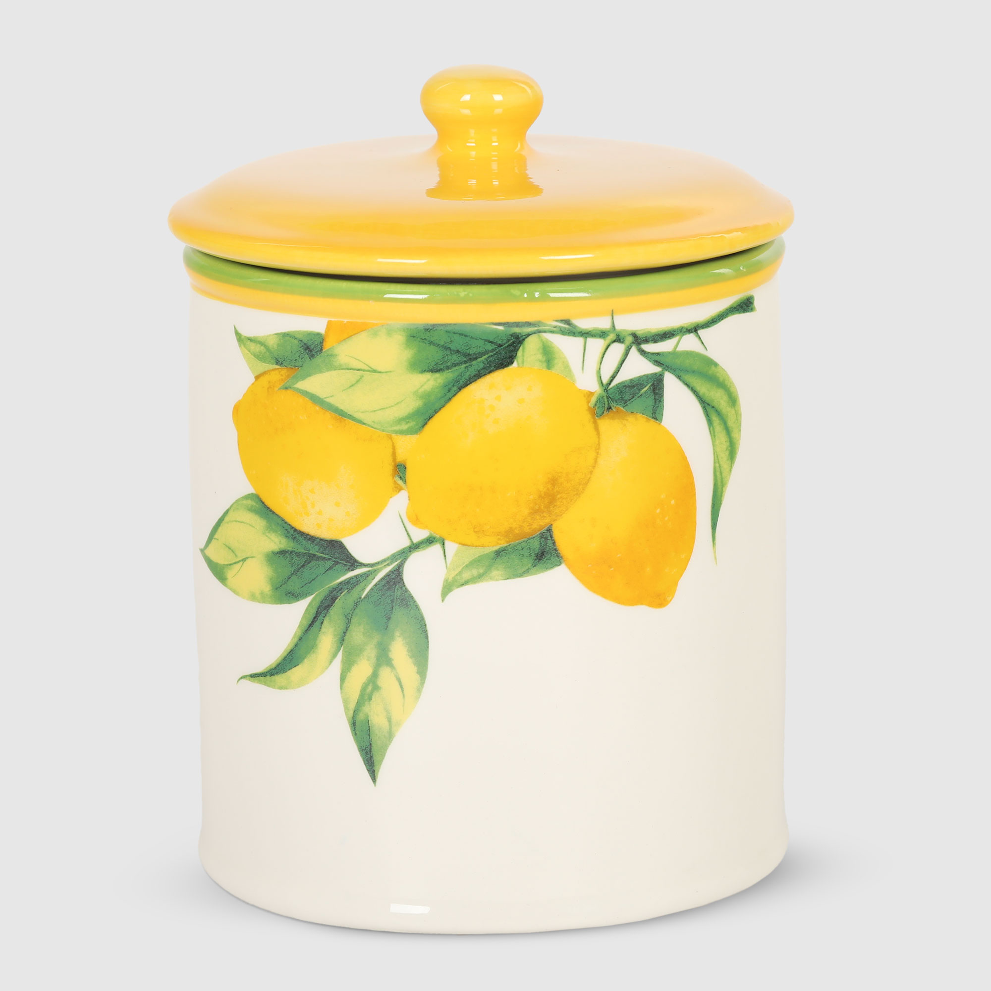 фото Банка для печенья mercury tableware lemons 16,5 см
