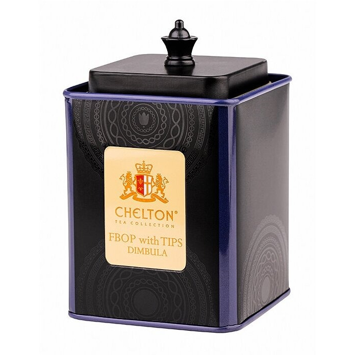 Чай черный листовой Chelton Благородный дом FBOP 60 г жестяная банка