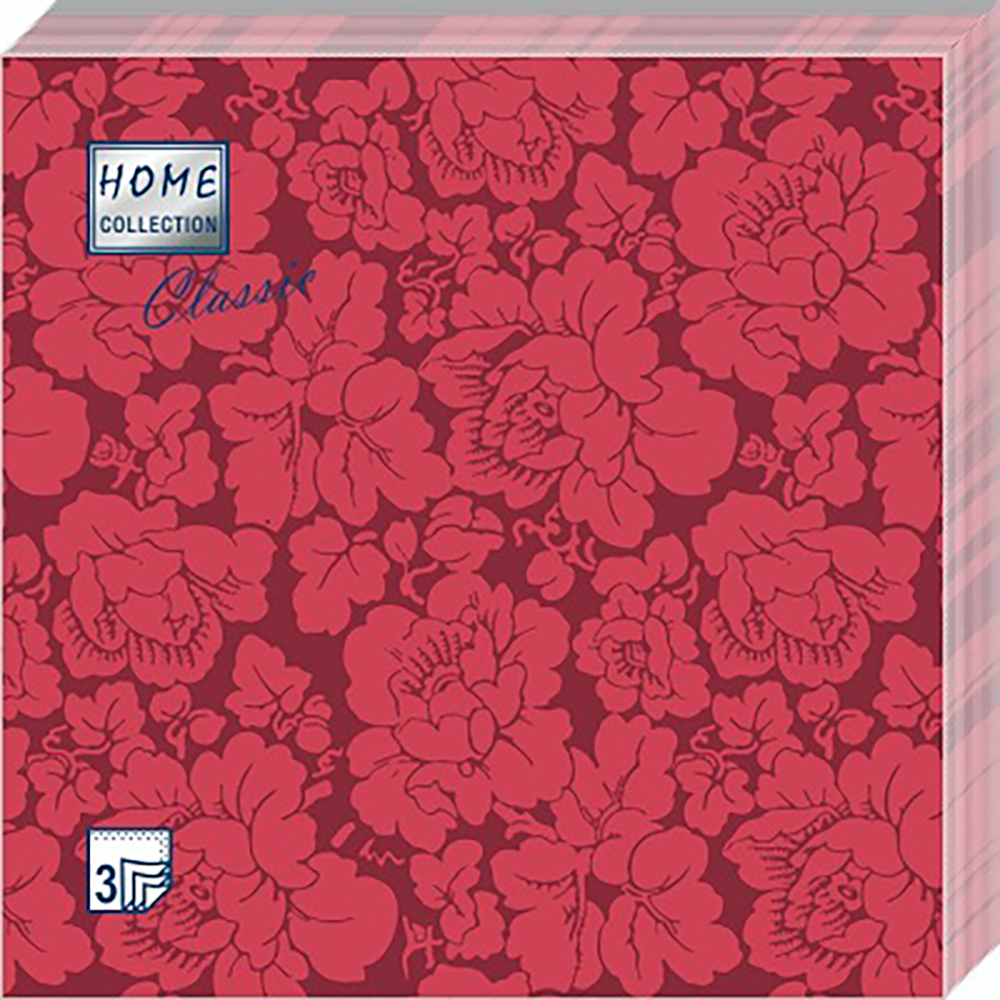 фото Салфетки home collect classic бумажные камилла 3сл 20л