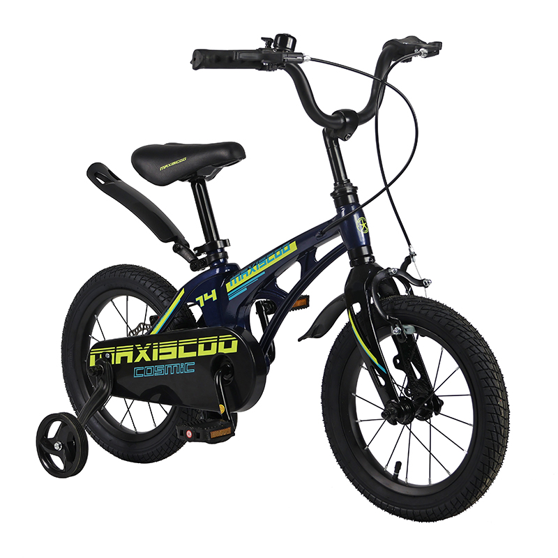 фото Велосипед детский maxiscoo cosmic стандарт плюс 14 синий перламутр