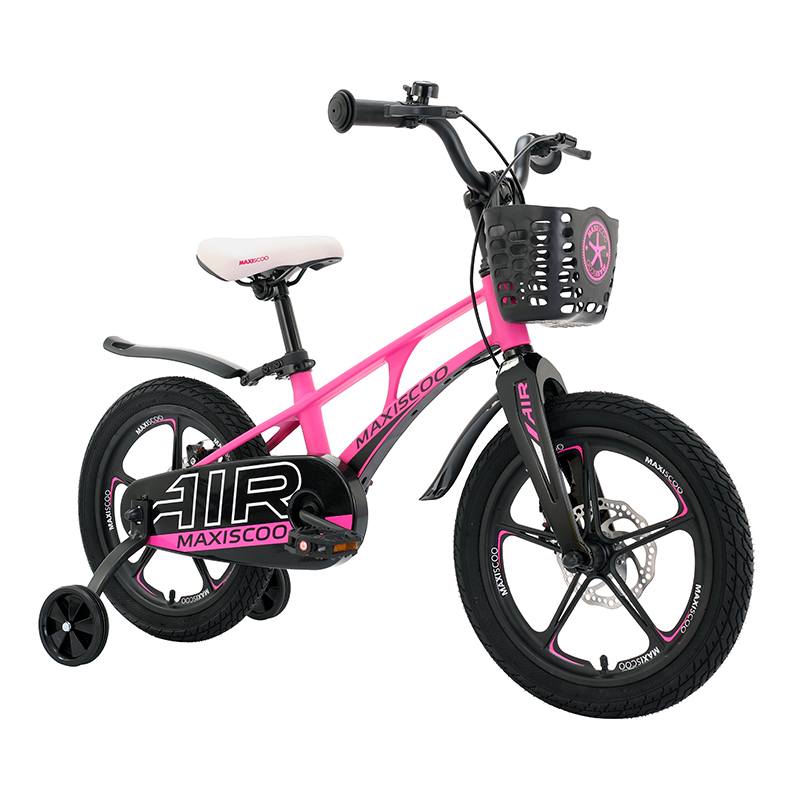 Велосипед детский Maxiscoo Air Делюкс плюс 16 розовый матовый