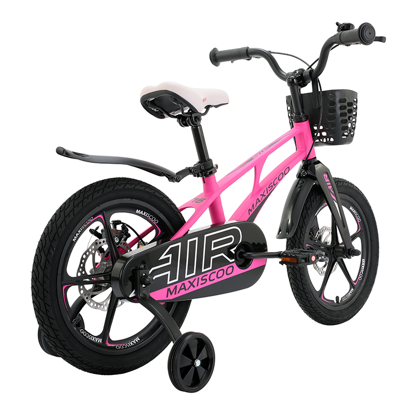 Велосипед детский Maxiscoo Air Делюкс плюс 16 розовый матовый - фото 3