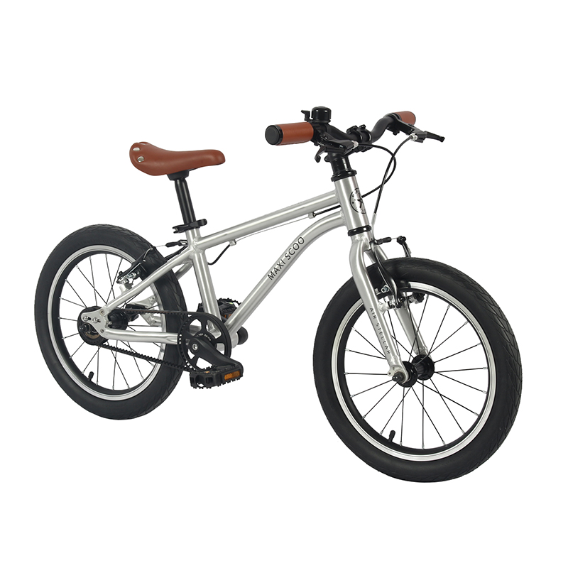 Велосипед детский Maxiscoo Air Stellar 16 Серебро - фото 1