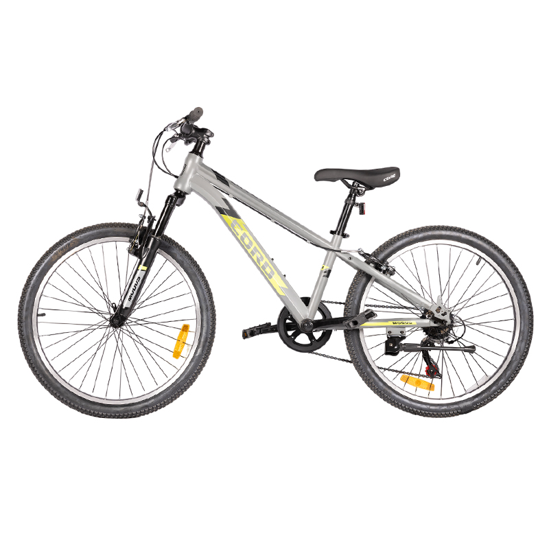Велосипед детский Cord Modus 7 скоростей 24 серый матовый - фото 2