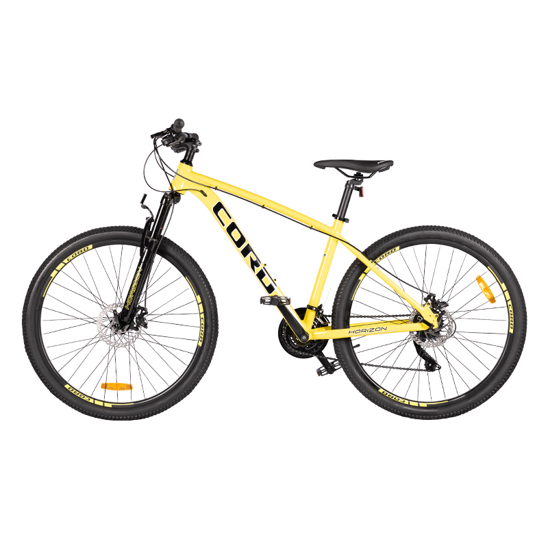 Велосипед детский Cord Horizon 21 скоростей 17 желтый - фото 2