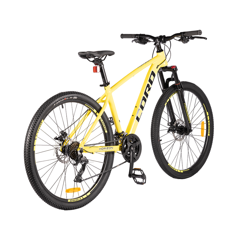 Велосипед детский Cord Horizon 21 скоростей 17 желтый - фото 3