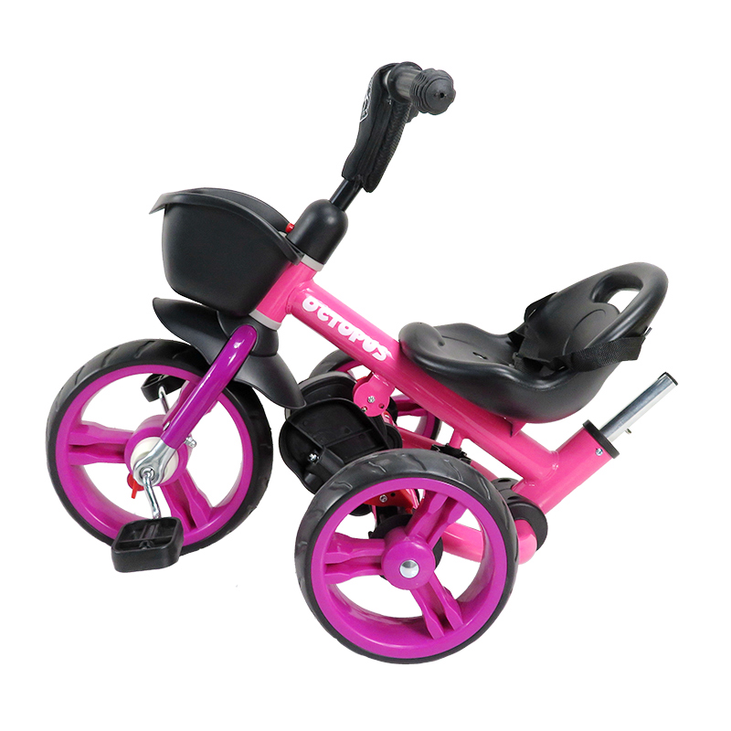 Велосипед детский Maxiscoo Складной Octopus розовый - фото 7
