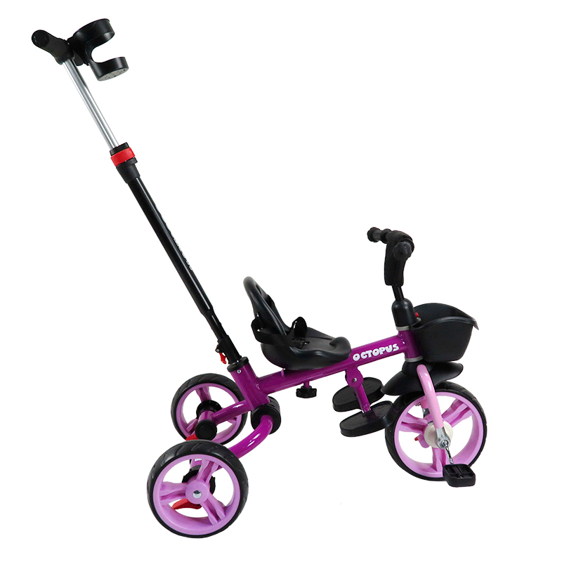 Велосипед детский Maxiscoo Складной Octopus фиолетовый - фото 3