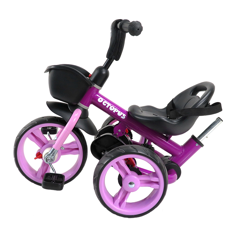 Велосипед детский Maxiscoo Складной Octopus фиолетовый - фото 7