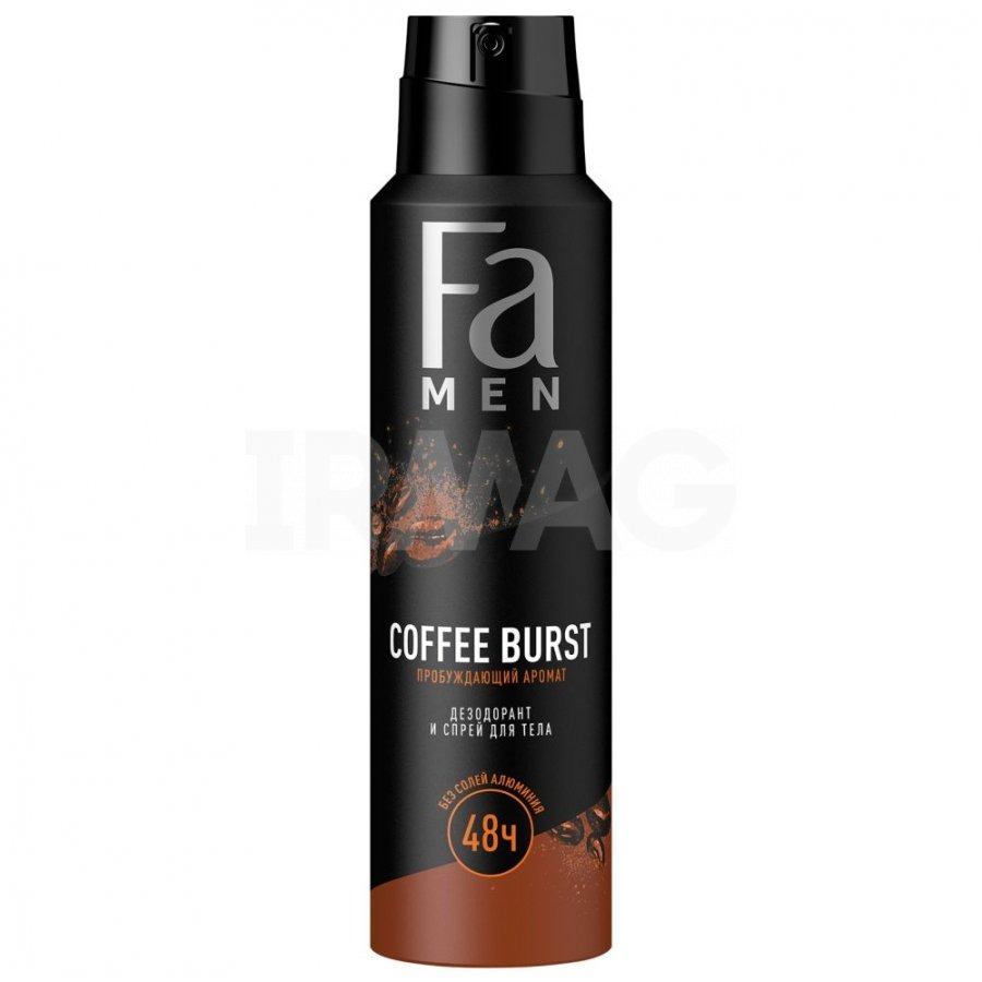 фото Дезодорант fa men ae coffee burst 150 мл