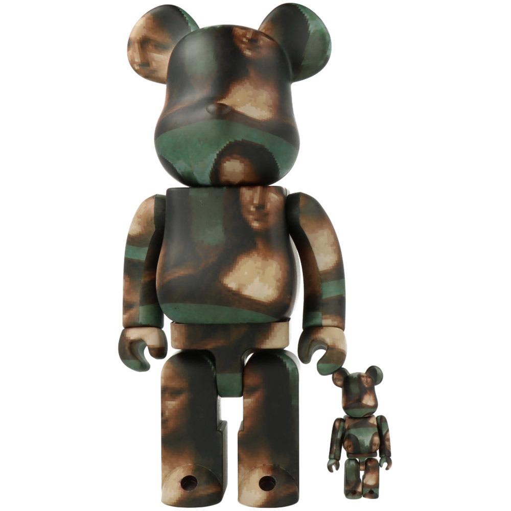 

Фигура Bearbrick Medicom Toy Mona Lisa Overdrive Louvre x Zerotaro 400% and 100%