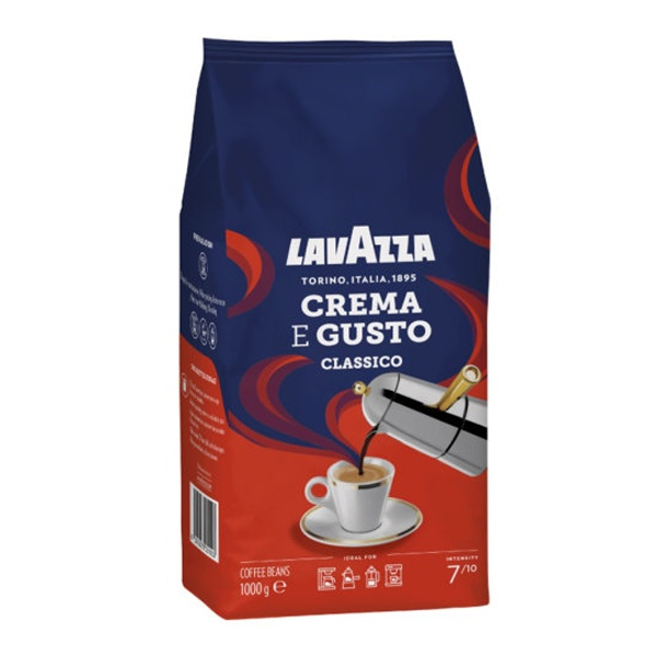 Кофе зерновой Лавацца Crema E.Gusto 1 кг - фото 1