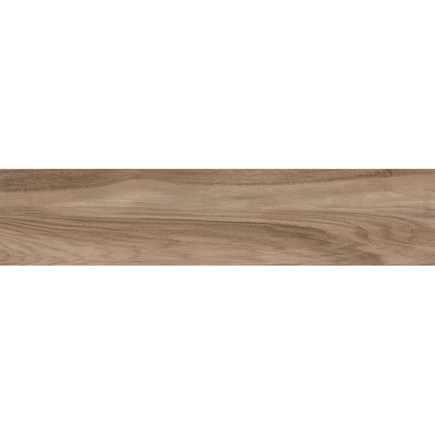 фото Керамогранит матовый alma ceramica iron wood 20x90 см бежевый