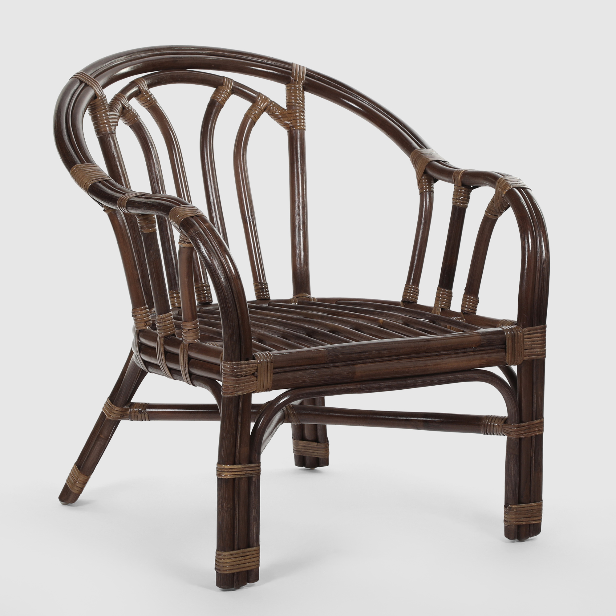 Комплект мебели Rattan grand San Marino medium brown 3 предмета, цвет коричневый, размер 60х67х70 см - фото 8