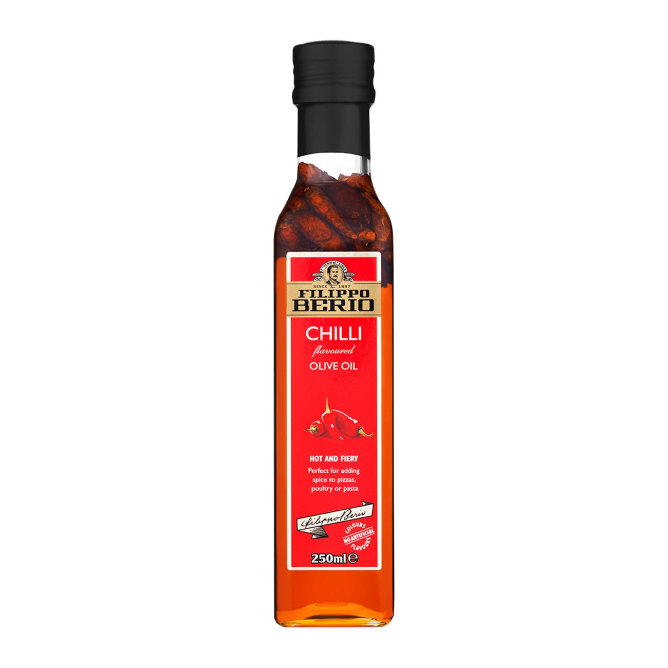 Оливковое масло Filippo Berio Extra Virgin Чили 0,25 л 0.25Л - фото 1