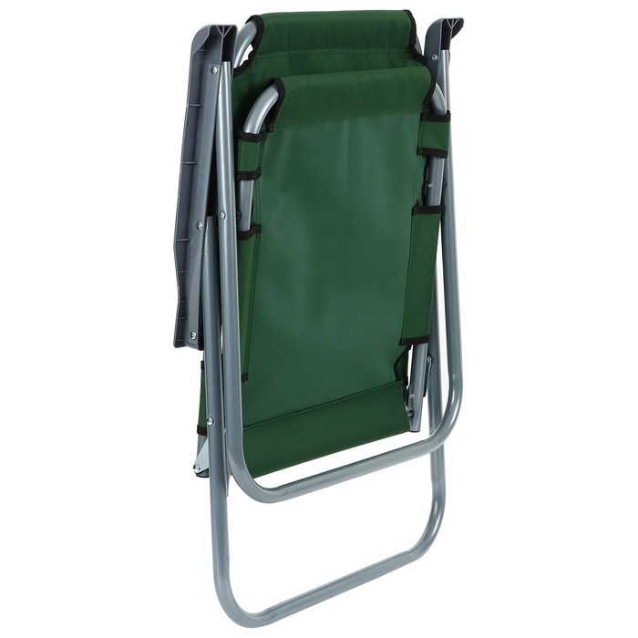 Кресло туристическое Maclay 55х46х84 см, цвет серебристый - фото 2