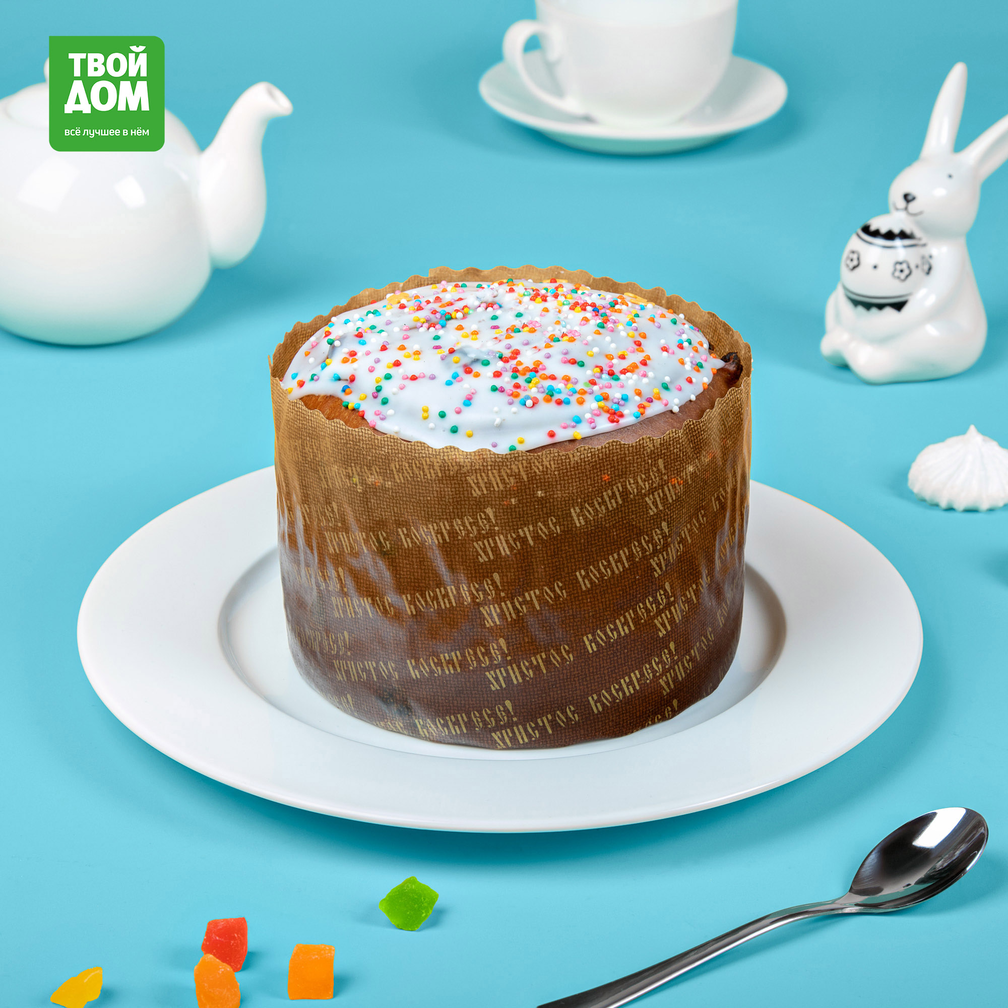 

Кулич творожный 500 г