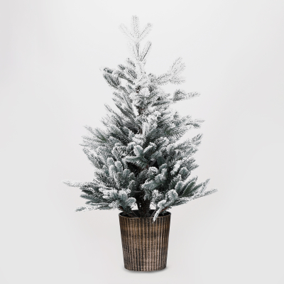 Изображение товара Искусственная елка Flora 90 см ствольная ПВХ с крестовиной для праздников