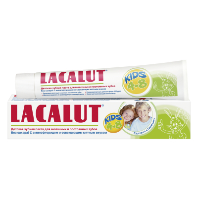 Изображение товара Зубная паста Lacalut детская от 4 до 8 лет