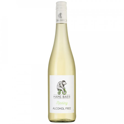 Изображение товара Вино безалкогольное Hechtsheim Hans Baer Riesling белое, полусухое, 0,75 л