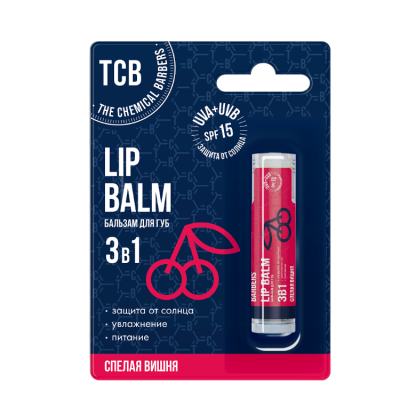 Изображение товара Бальзам для губ The Chemical Barbers 3 в 1 спелая вишня 5 г