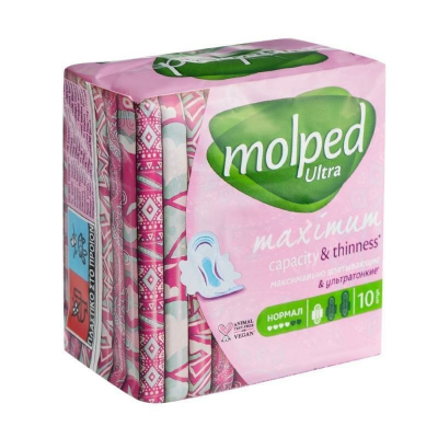 Изображение товара Прокладки женские Molped Normal 10 шт