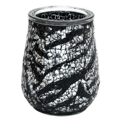 Изображение товара Стакан Ridder Frey черный для ванной из стекла шириной 8.6 см высотой 11 см