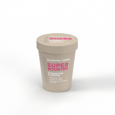 Изображение товара Шампунь-скраб для волос Cafemimi super booster очищение и объем 310 г