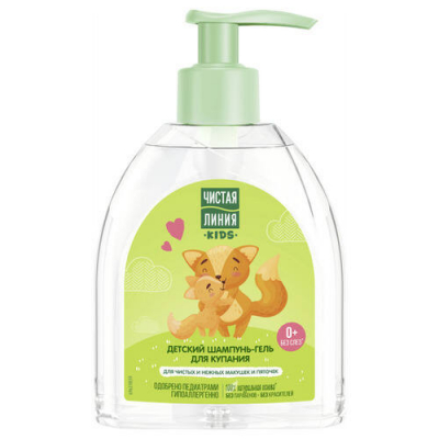 Изображение товара Шампунь-гель Чистая линия детский 520 мл