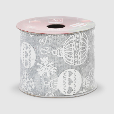 Изображение товара Новогодняя декоративная лента Ad trend NY 270х6,5 см для украшений и подарков Изображение товара Новогодняя декоративная лента Ad trend NY 270х6,5 см для украшений и подарков