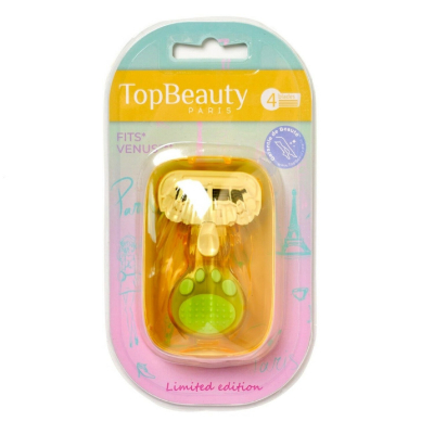 Изображение товара Женская миниатюрная бритва Topbeauty Paris Mini с сменной кассетой Изображение товара Женская миниатюрная бритва Topbeauty Paris Mini с сменной кассетой