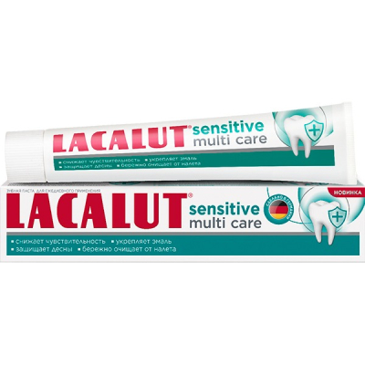 Изображение товара Зубная паста Lacalut Sensitive Multi Care 60 г для чувствительных зубов и десен
