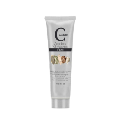 Изображение товара Глиняная маска для лица Claderm Pure натуральная 50 мл для всех типов кожи