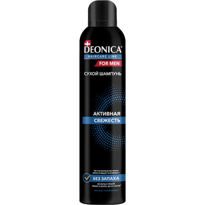 Изображение товара Шампунь сухой Deonica Активная свежесть 250 мл