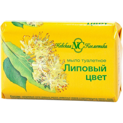 Изображение товара Туалетное мыло Невская Косметика Липовый цвет 90 г Изображение товара Туалетное мыло Невская Косметика Липовый цвет 90 г