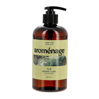 Изображение товара Жидкое мыло Aromenage Горное озеро Бурже 0,45 л натуральное уход для рук