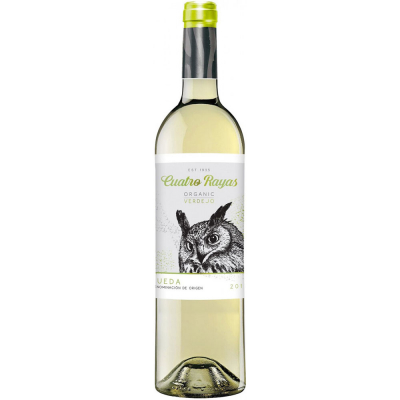 Изображение товара Вино белое сухое Cuatro Rayas "Organic" Verdejo 0.75л