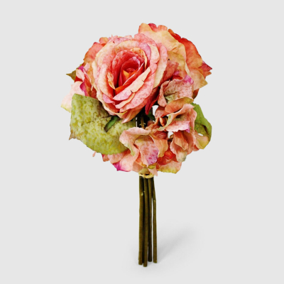 Изображение товара Искусственный букет роз Конэко-О розовый 30 см для декора и подарков Изображение товара Искусственный букет роз Конэко-О розовый 30 см для декора и подарков