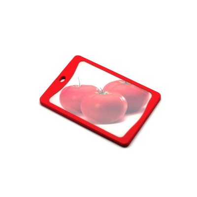 Изображение товара Доска разделочная Atlantis Flutto 20х14 см томат - антибактериальный пластик Изображение товара Доска разделочная Atlantis Flutto 20х14 см томат - антибактериальный пластик