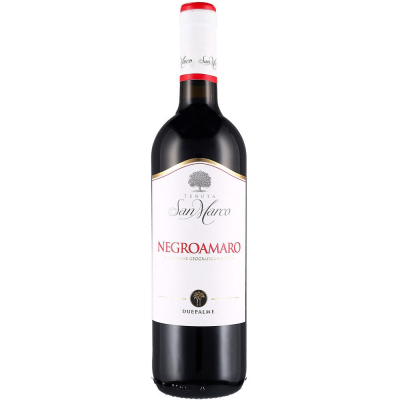 Изображение товара Вино красное полусухое "Tenuta San Marco" Negroamaro, Salento IGT 0.75л Изображение товара Вино красное полусухое "Tenuta San Marco" Negroamaro, Salento IGT 0.75л