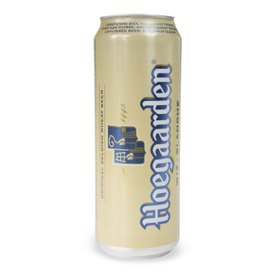 Изображение товара Пивной напиток Hoegaarden Wit Blanche белое 4,9% 0,45 л