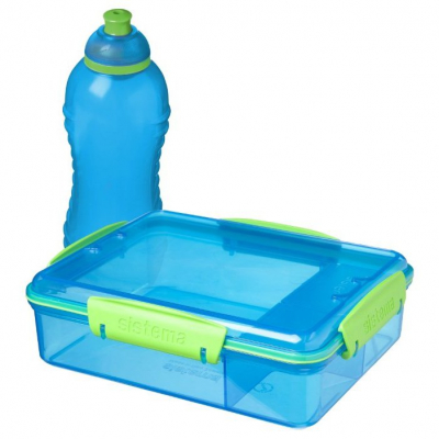 Изображение товара Контейнер Sistema Lunch Pack 0,9 л с герметичной крышкой, безопасный пластик