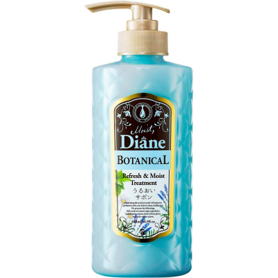 Изображение товара Бальзам-кондиционер Moist Diane Botanical Refresh Питание 480 мл для поврежденных волос