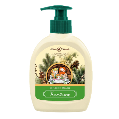 Изображение товара Жидкое мыло Невская косметика хвойное 300 мл для рук и тела натуральный уход