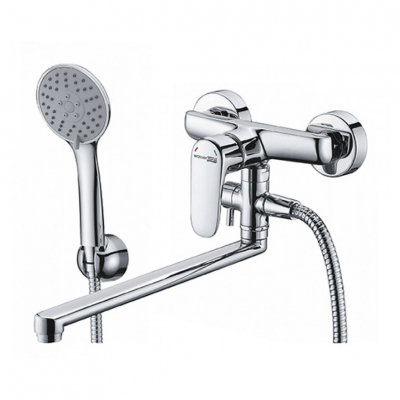 Изображение товара Смеситель Wasserkraft Vils 5602L для ванной с шлангом