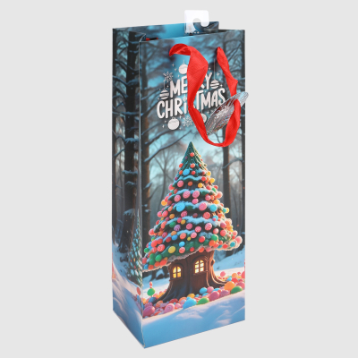 Изображение товара Подарочный пакет для бутылки Ad trend в ассортименте 1 шт. Изображение товара Подарочный пакет для бутылки Ad trend в ассортименте 1 шт.