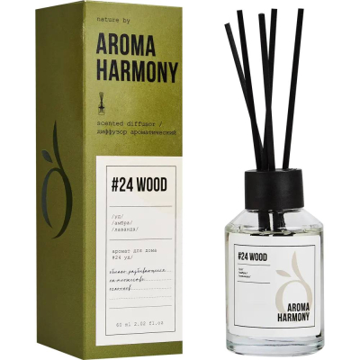 Изображение товара Ароматический диффузор Aroma Harmony 24 Wood 60 мл для создания уюта