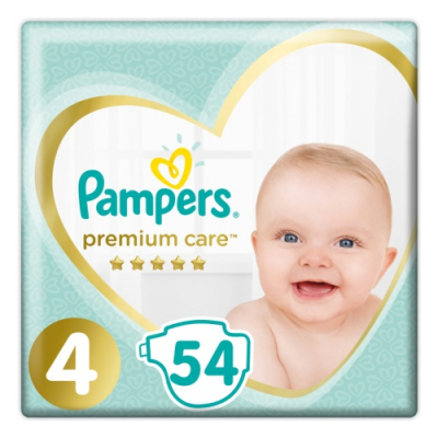 Изображение товара Подгузники Pampers Premium Care maxi 9-14 кг 54 шт Изображение товара Подгузники Pampers Premium Care maxi 9-14 кг 54 шт