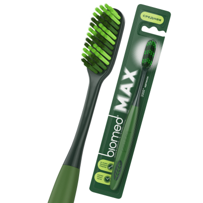 Изображение товара Зубная щетка Biomed Max средняя жесткость и комплексное очищение