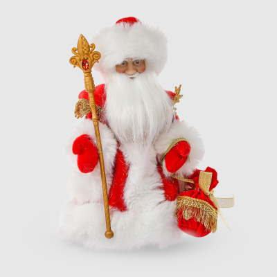 Изображение товара Дед Мороз Sote Toys в красной шубе с мелодией 30 см